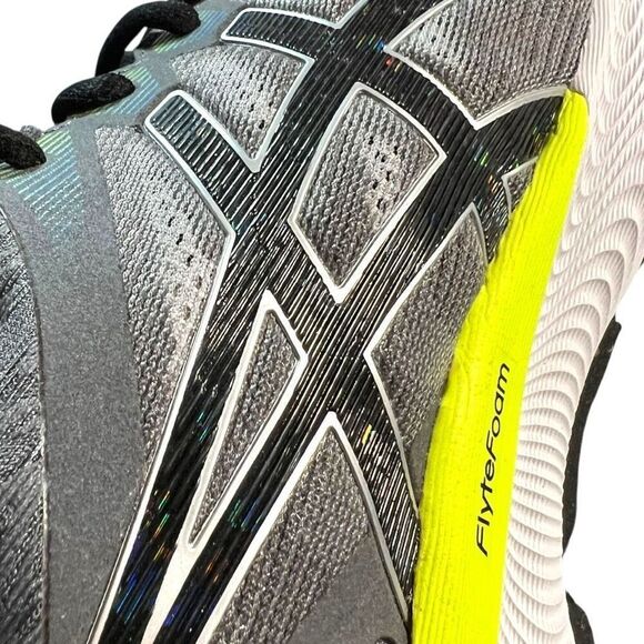 ASICS Mens Gel-Nimbus 22 FlyteFoam Lace Up Running Shoes Piedmont Gray Size 11.5